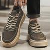 Fashion Shoes Men 2025New Spring Thick Soled Casual Shoes Fashion Versatile Male Sneakers Retro Work Boards Shoes Plus Zapatos De Hombre