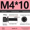 12.9 Grade M4-M12 Socket Head Cap Screw with Washer: Three-Piece Cylindrical Bolt