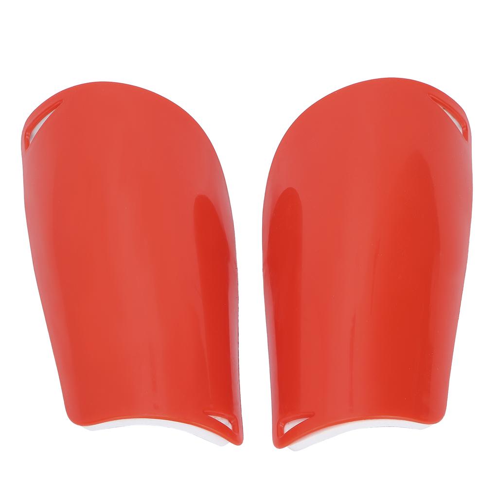Sports Shin Guards EVA Cushioning Soccer Shin Pads Calf Protector for Football Game MRed