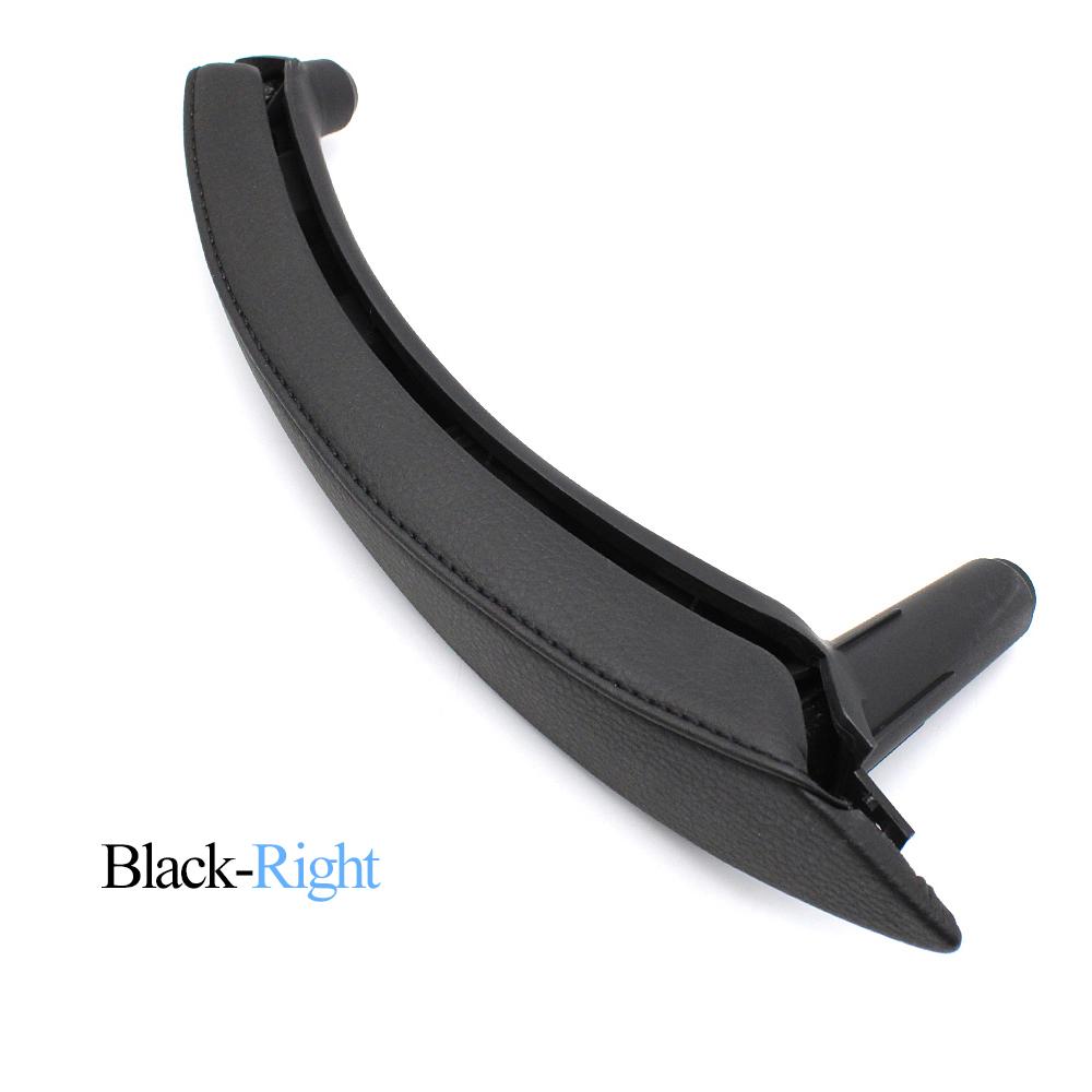 LHD Upgraded Inner Door Armrest Window Switch Panel Handle Pull Trim Leather Outer Cover Replacement For BMW X5 X6 E70 E71 E72