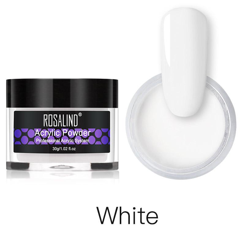 ROSALIND Acrylic Liquid & Powder Crystal Nail Polymer Nail Art Tips Builder Sculpture Nail Polish