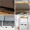 Plastic Chair Foot, 10pcs U Shaped Floor Glides Tubing Caps Cover for Couch Sofa Furniture Legs 19mm - J