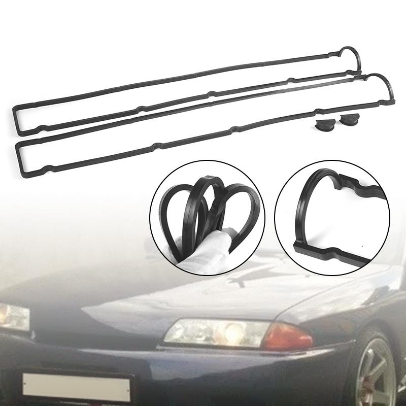 13270-58S11 2pcs Valve Cover Seal Gasket Set For Nissan Skyline RB20 RB25 R32 R33 R34 1327058S11 Car Replacement Accessories