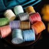 No. 72 Chameleon Jade Thread 0.8mm Thick Polyester Hand-woven Thread DIY