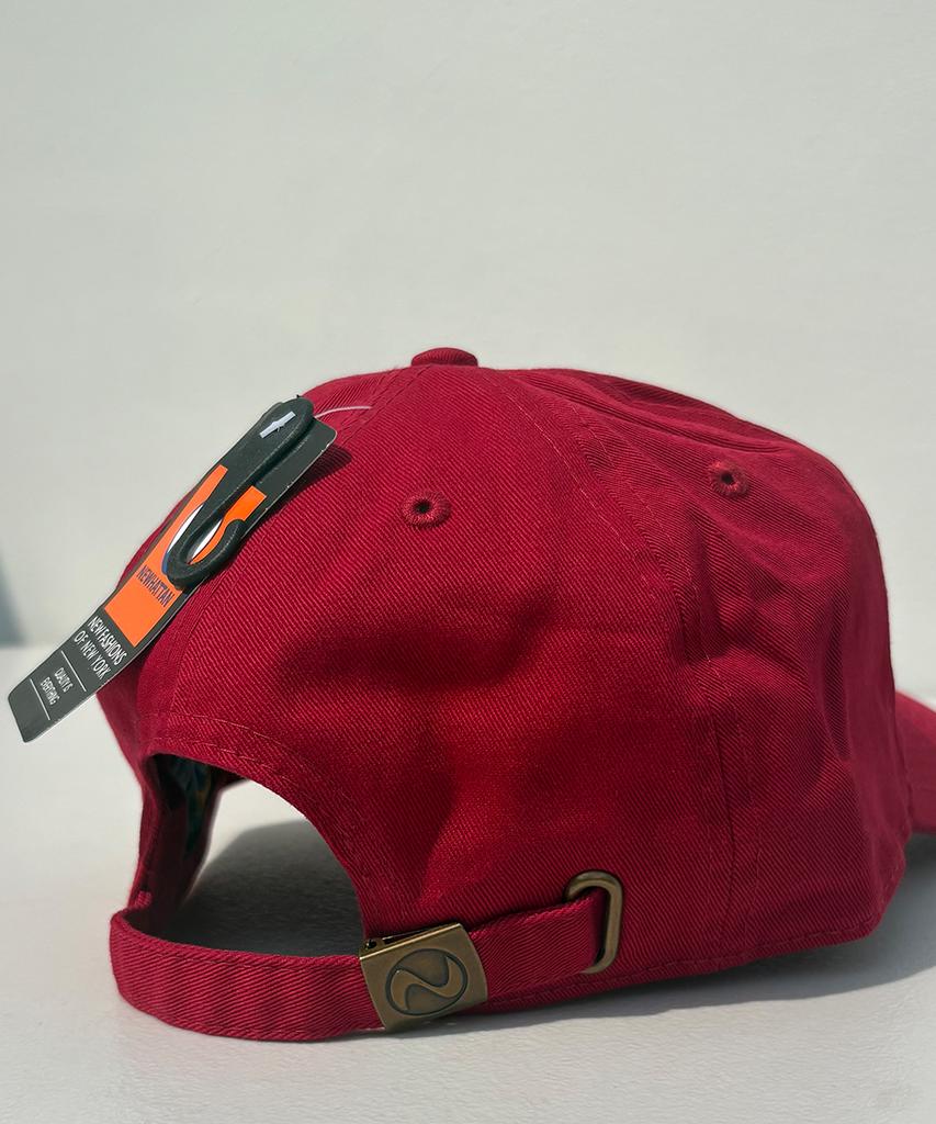 Nyuhaeteun Washed Ball Cap (Wine)