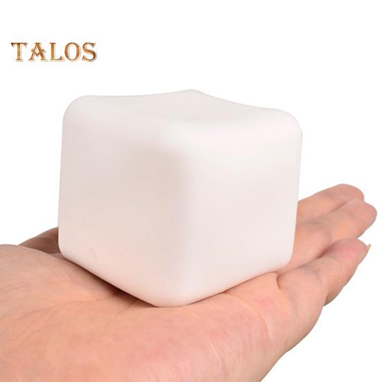 Decompression Toy Squeeze Tofu Slow Rebound Fidget Tofu Toy No Deformation Portable Stress Relief Fun Realistic Tofu Toy for Kids Adults