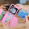 Zipper Leather Case For Samsung Galaxy Z Flip 7 FE 6 5 4 3 5G Flip6 Card Holder Wrist Strap Handbag Magnetic Folio Wallet Cover