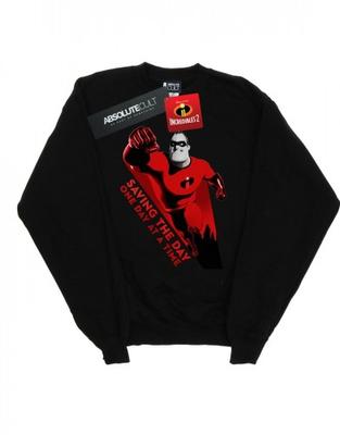 Mens The Incredibles Saving The Day Sweatshirt