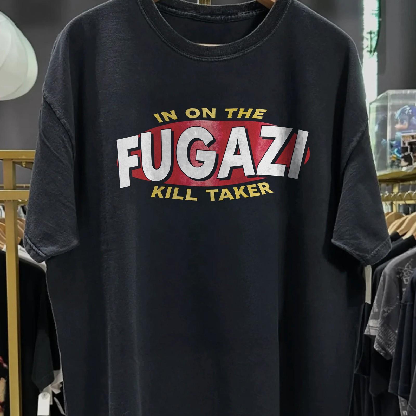 90s Fugazi In On the Kill Taker Classic T-Shirt Black XXL XL