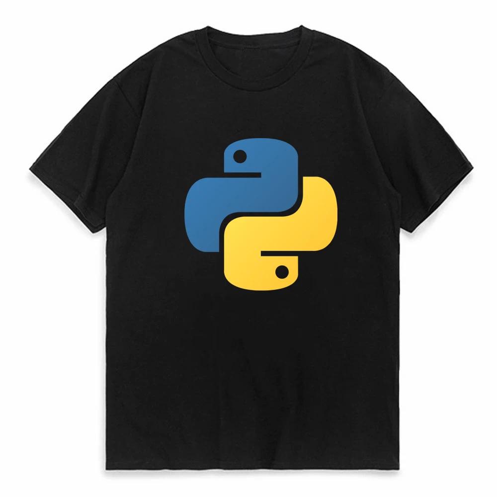Vintage Python T Shirt Programmer Computer Software Developer Unisex Tee Shirt Programming Coder Shirts Coding Tee Tops Clothing