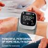 Oklar Blood Pressure Monitors for Home Use Rechargeable Wrist Digital BP Machine Cuff with LED Backlit Display, Voice Broadcast, 240 Memory Storage
