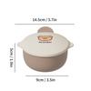 WORTHBUY Kid Dinnerware Set 304 Stainless Steel Child Cutlery Anti Scalding Detachable Bowl Water Cup With Spoon Fork Chopsticks