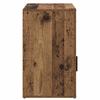 Nightstand with Drawers Rustic Wood Look 35 x 50 x 60 cm Engineered Wood