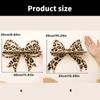 INS Leopard Bow Wall Shelf Wall Mounted Floating Storage Stand Hanging Jewelry Organizers  Office
