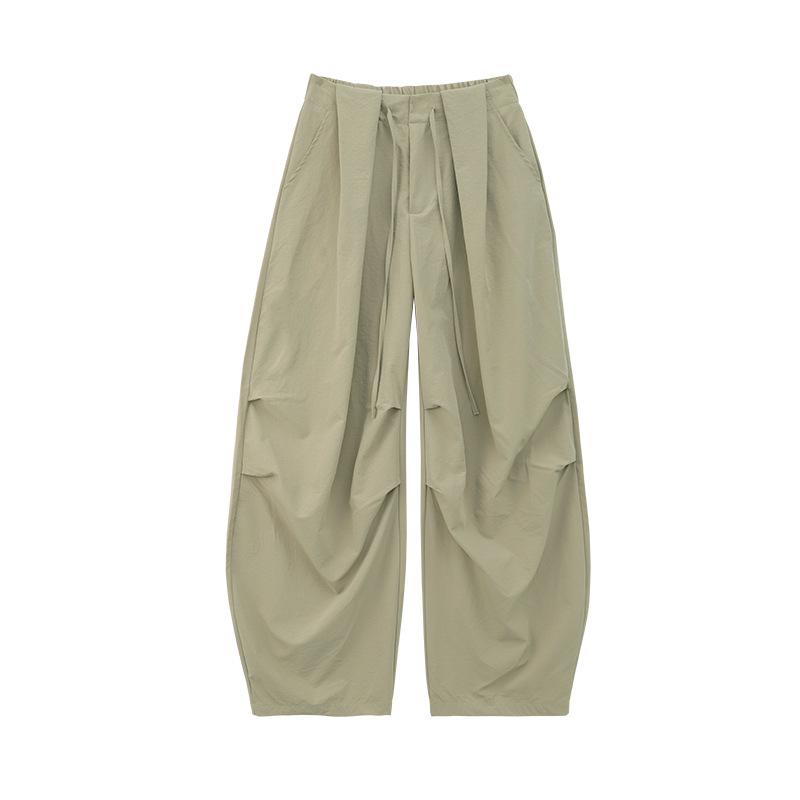 Summer New Loose Sports Quick-drying Pants Women's Solid Color Casual Versatile Wide-leg Pants