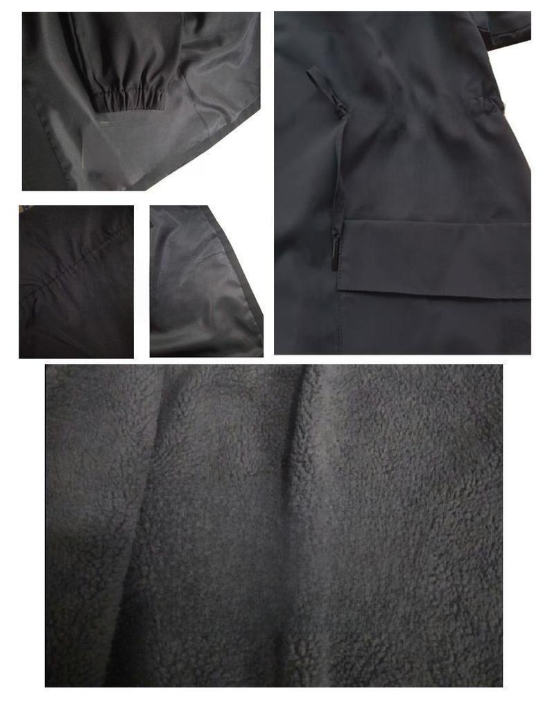 2025 New Women's Plush and Thickened Hooded Windbreaker: Medium/Long, Loose Yet Slim Korean Style, Large Size