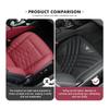 dnsh2 Car Styling Seats Cushion Ice Silk Elevating Pad Increase Cushion For Mitsubishi Outlander Lancer Eclipse Mirage Xpander Attrage