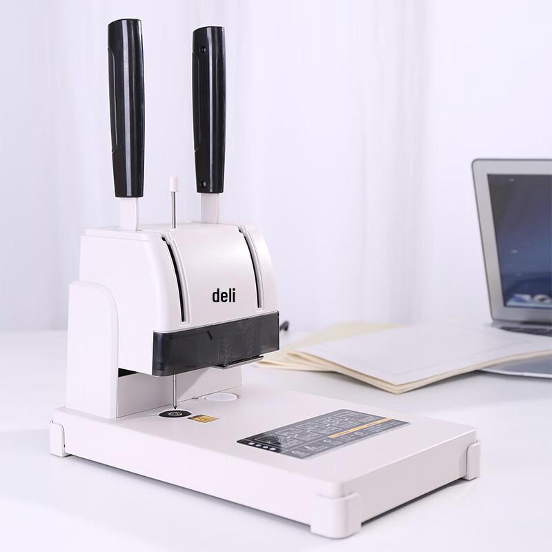 Deli 3888 Financial Document Binding Machine CN plug (adapter included)