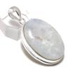 Rainbow Moonstone Gemstone Handmade 925 Sterling Silver Gift Pendant 1.97" F2t65