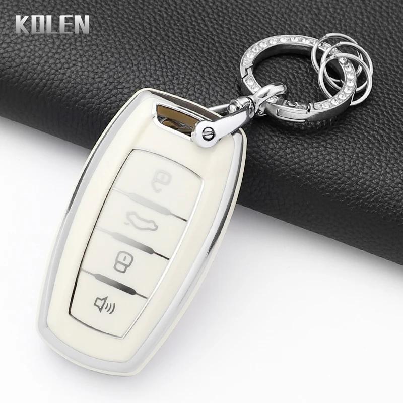 Fashion Tpu Car Key Case Cover For Great Wall Haval Jolion H6 H7 H4 H9 F5 F7 F7X F7H H2S Gmw Dargo Protected Shell Keychain