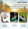 Automatic Inflatable Outdoor Sleeping Pad - Thick, Wide, Moisture-Proof Mat for 3-4 People Camping