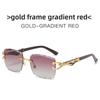 Cheetah Frame Unisex Retro Square Sunglasses With Uv400 Protection For Outdoor Travel
