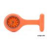 Luminous Silicone Nurse Pendant Watch with Color Dial for Hospital Use