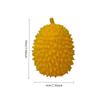 Cute Simulation Durian Squishy Toy, Multi Color Prickly Fruit Slow Rebound Stretchable Squeeze Fidget Toy, Soft High Elastic Str
