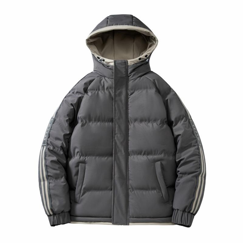 Große Größe Baumwollgepolsterte Kleidung Herren Winter Neu Locker Baumwollgepolsterte Jacken Trendig Verdickt Baumwollgepolsterte Kleidung Brotkleidung Jacke Herren