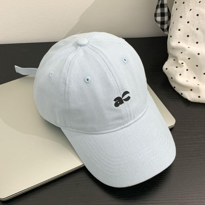 

ae big head circumference sunscreen baseball cap for women in spring and summer, wide brim widening deepening big face showing small duck tongue Adjustable