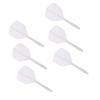 12x Transparent 2BA Thread Dart Shafts and Flights Connection, 2 Colors