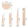 Weaving Shuttle Big Eye Needles for Rug Making Hats Scarves Tapestry