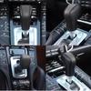 Nytt Äkta Läder Växellådsspaksknoppskydd För Porsche Cayenne 2010 2011 2012 2013 2014 2015 2016 2017 Växelknoppskydd