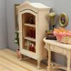 Doll House Display Shelf Miniatures Wood Zakka Toy Pretend Play Realistic Model Cabinet Model Mini Size