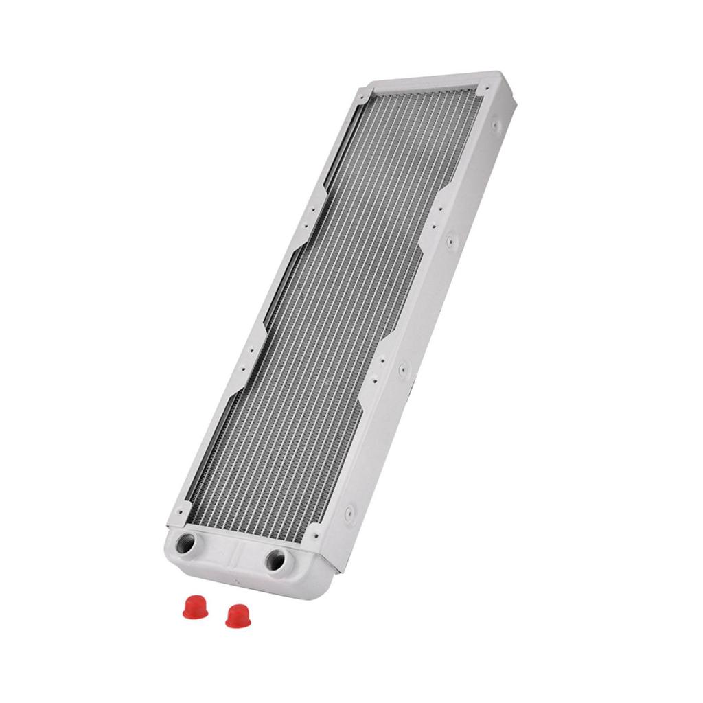 Aluminum Radiator Heat Sink Computer Water Cooling Liquid Heat Exchanger White