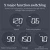 HUD B1 OBD Head Up Display Projector Screen Speed Meter Overspeed Alarm RPM Voltmeter Water Temperature Gauge Digital LCD Panel
