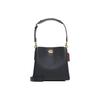 Coach Willow 23 Bucket Bag With Detachable Shoulder Strap Women handbags Black Brass C3916-B4BK