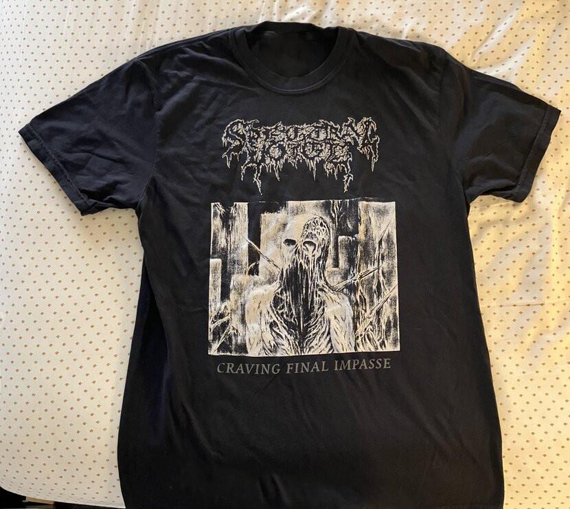 Spectral Voice Band Craving Final Impasse T Shirt Black All Size