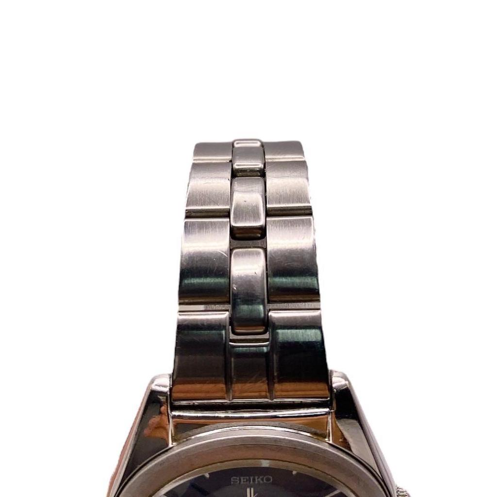 [USED] SEIKO Lucia Small Seconds Silver Round Women's Watch 1250