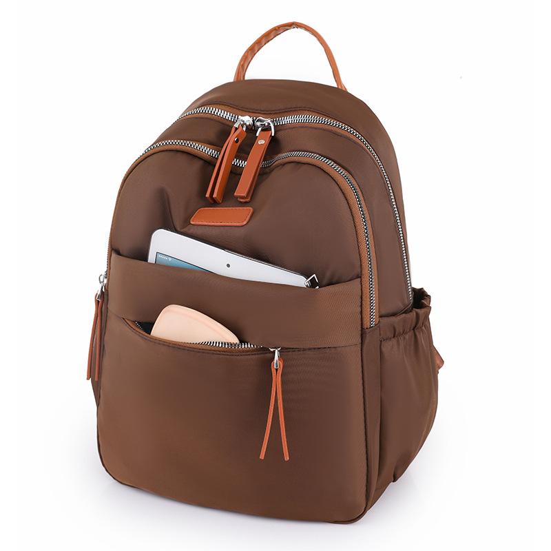 Quarryus Female Large Capacity Backpack Nylon Bookbags for School Teenager Girls Designer Travel Backpacks