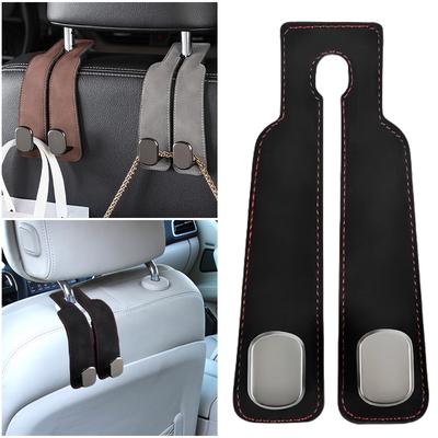Car Seat Headrest Hook Hanging Dual Hook Interiors Replacement Parts Alloy Hook Hanger Universal Auto Interior Spare Accessories