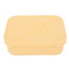 Stainless Steel Lunch Box 850ml Leakproof Sealed Bento Box with Movable Divider for School Office Picnic Yellow