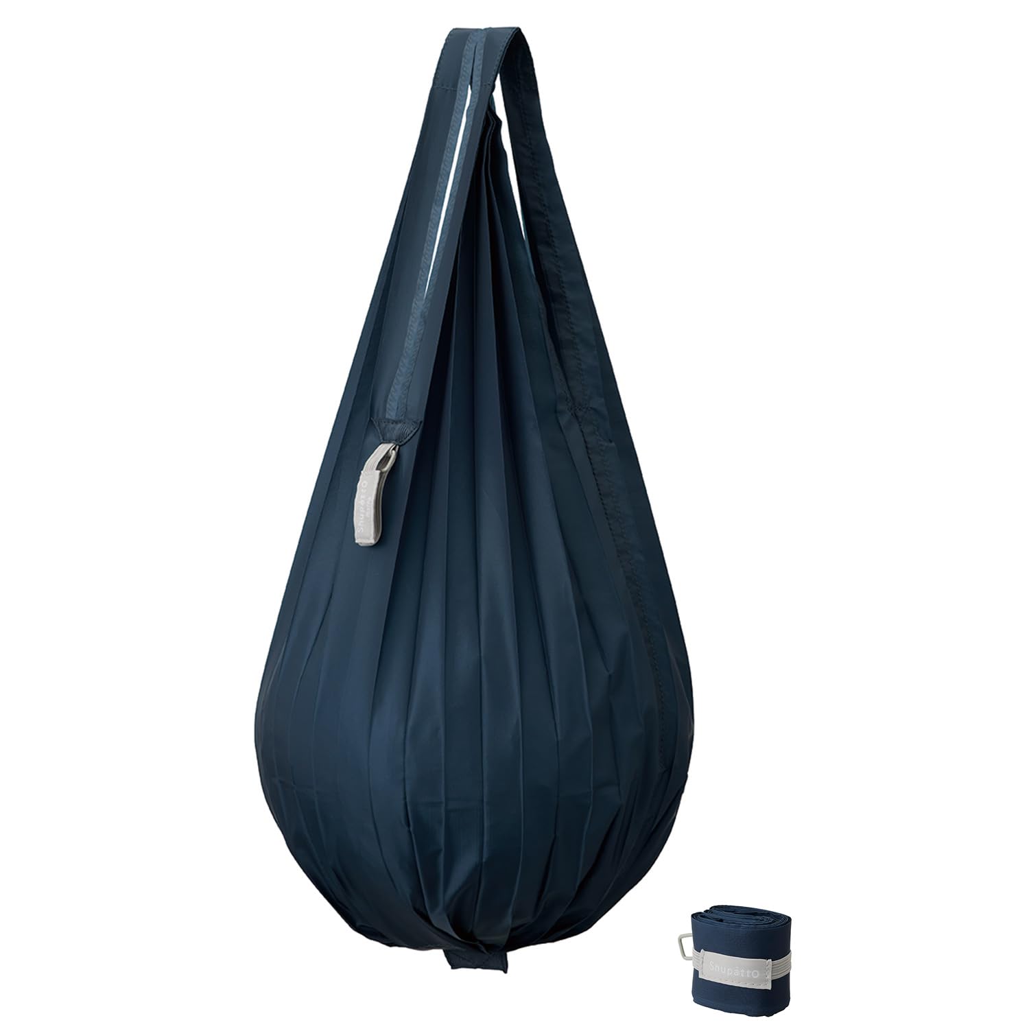 

Shupatto Minimal Bag Drop 12L Shupatto Eco Bag Foldable Shopping Bag [Marna] (Deep Sea) (Drop Vertical/Large Capacity)