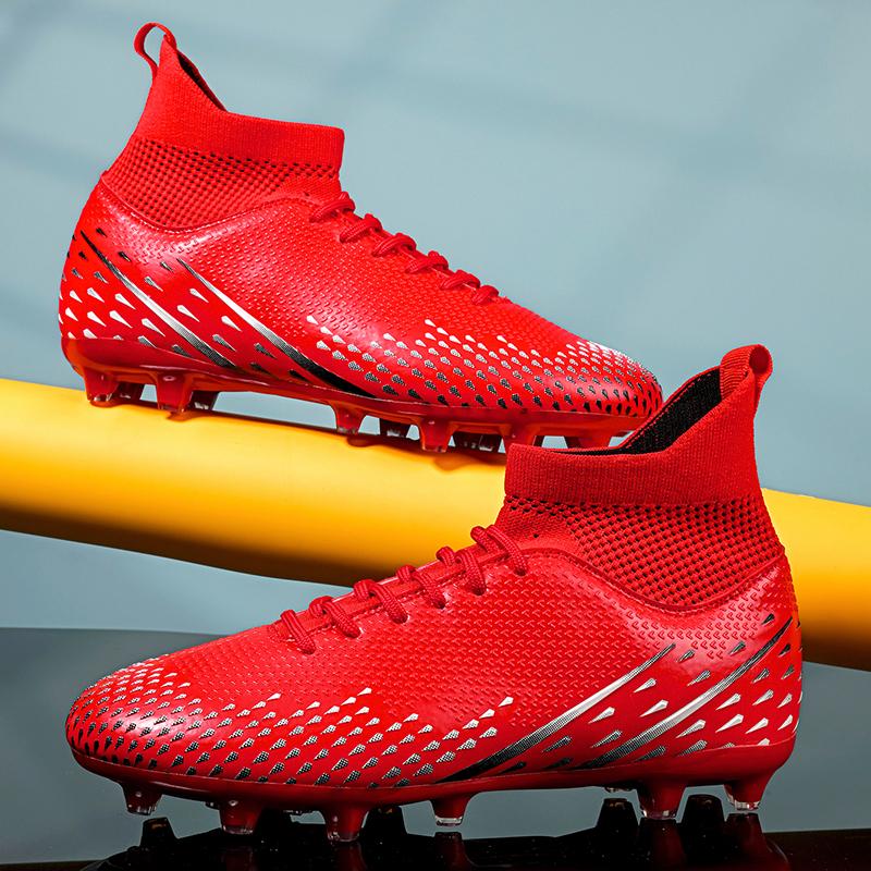 2025 Fashion New Men's Football Shoes Anti slip Boots AG/FG Nail Shoes Professional Competition Training Shoes Outdoor Lawn Foot