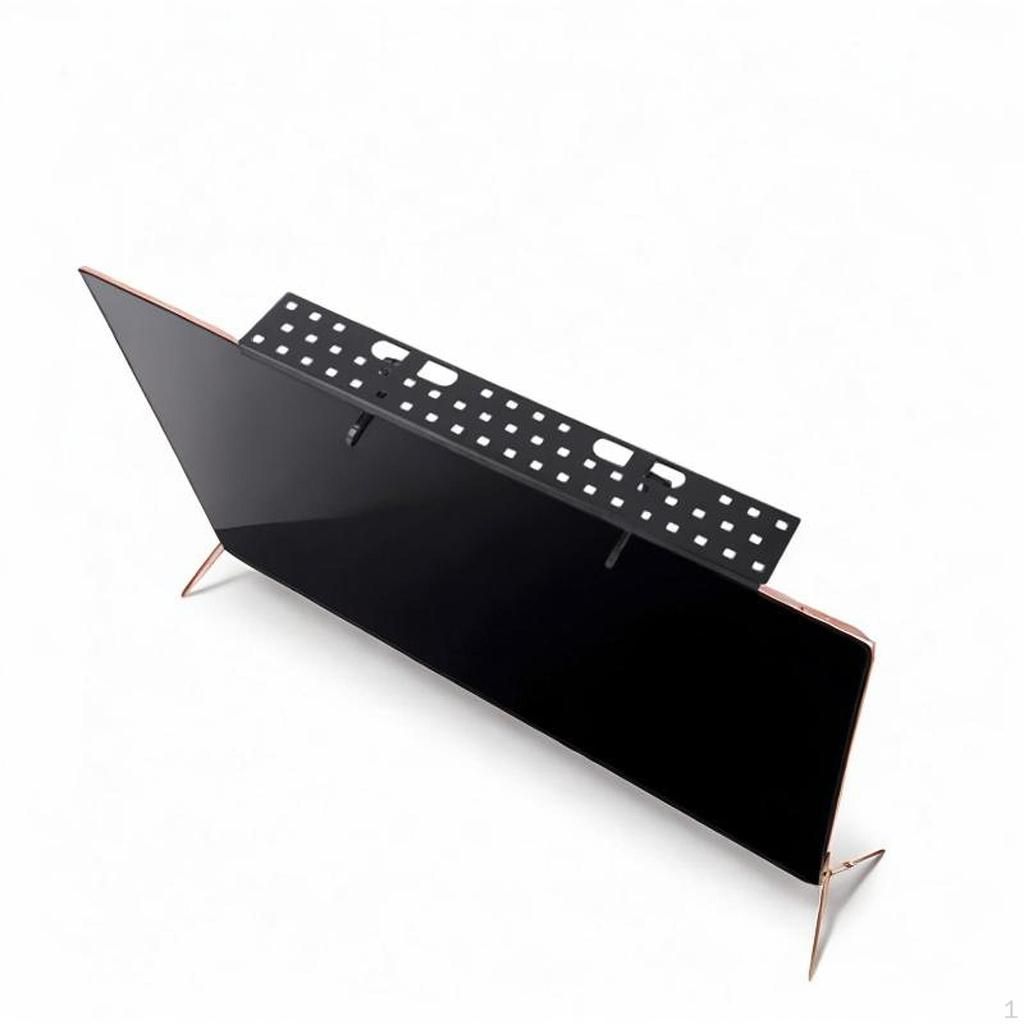 Adjustable Screen Mount Organizer TV Top Shelf Computer Mounting Bracket for Cable Box Game