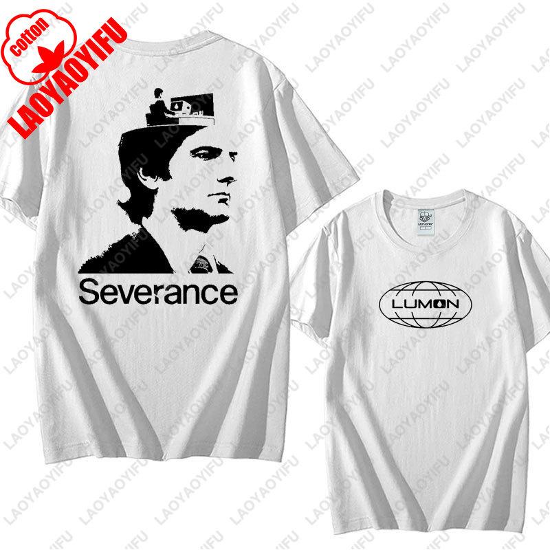 Vintage Lumon Macrodata Refinement Severance Tees Retro Severance TV Show Cotton Tshirt Summer Retro Trend Cool Unisex T Shirts
