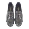 CHANEL  G45156 loafers gray leather Women