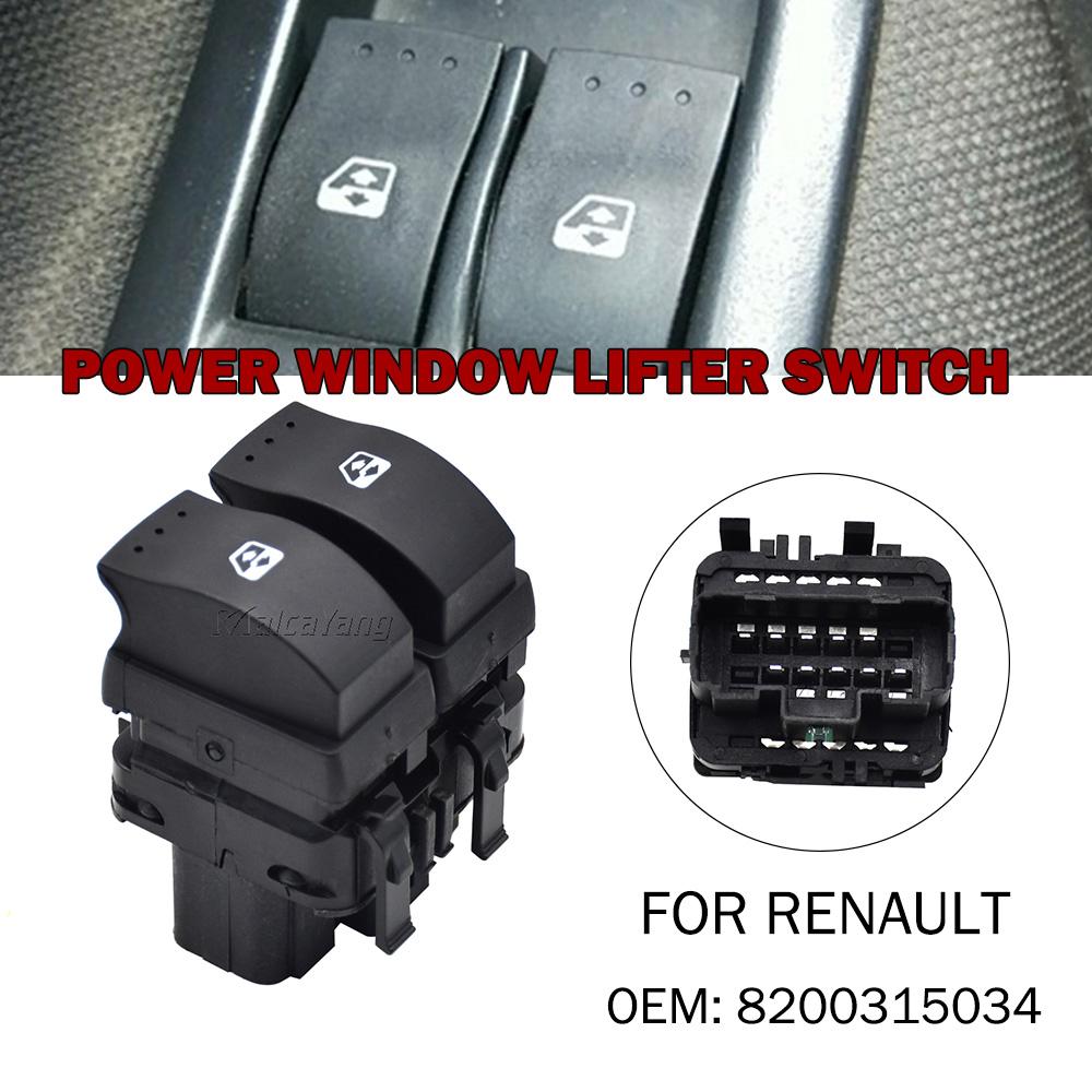 Master Window Control Button Switch For Renault Trafic II Espace 4 Megane II Laguna II Scenic 2 8200315034 Car Accessories