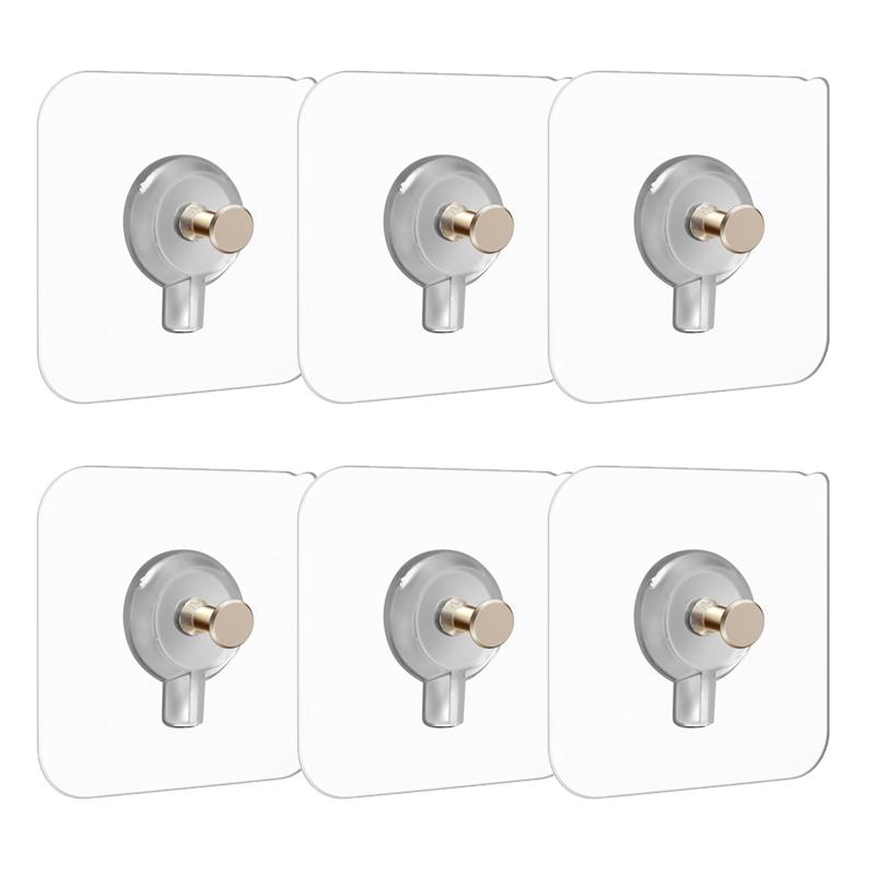 Thickened Wall Screw Sticker Mounted Wall Hook For Photo Frame Holder Rack Wall Picture Hanger Hanging Nail Painting Hanger Hook