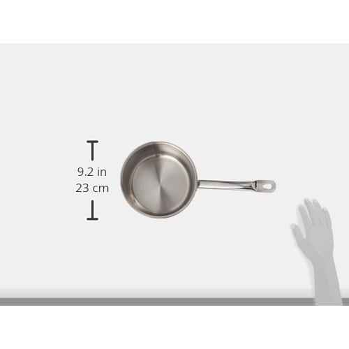 PADERNO Deep Saucepan (without lid) 1006-18, 18-10 Stainless Steel, Italy, AKT9918
